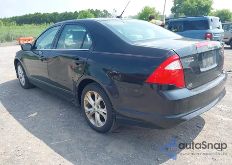 2012 Ford Fusion Se from USA, damaged, VIN 3FAHP0HA0CR158036